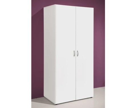 Šatníková skriňa Base, biela%