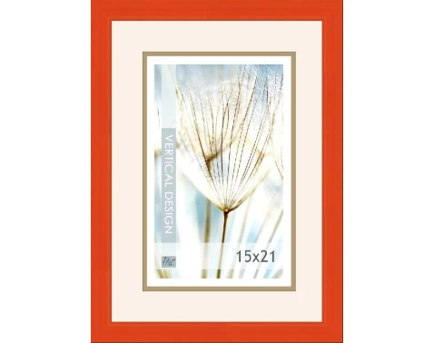 E-shop Fotorámik Giulia 15x21 cm, oranžový%