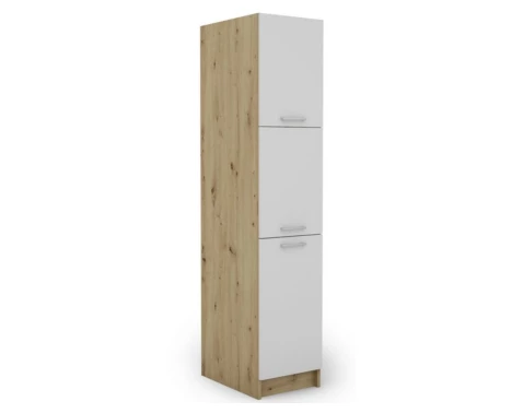 E-shop Vysoka kuchynská skrinka Irma S40.193, dub artisan/biela%