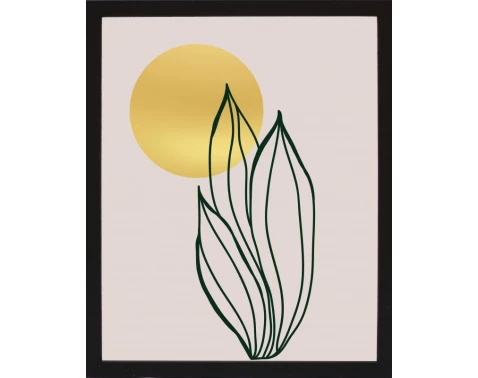 E-shop Zarámovaný obraz Feng shui IV, 24x30 cm%
