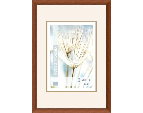 E-shop Fotorámik Giulia 20x30 cm, prírodná tmavá%