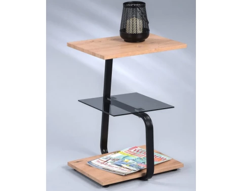 Odkladací stolík Lugana, dub artisan%