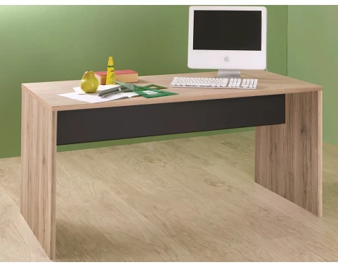 E-shop Písací stôl Cariba, dub san remo/grafit%