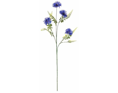 E-shop Umelá kvetina Chrpa 65 cm, modrá%