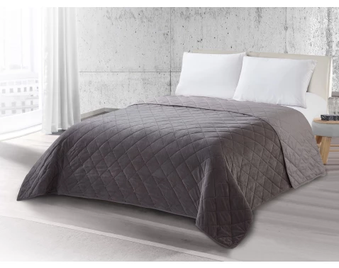Prikrývka postele Ultrasonic 220x240 cm, šedý%