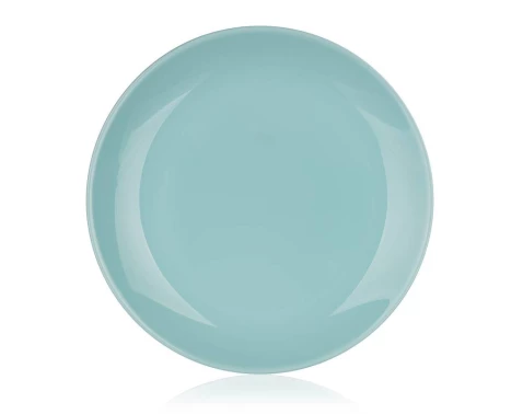E-shop Dezerný tanier Diwali 19 cm, tyrkysové sklo%