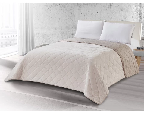 Prikrývka postele Ultrasonic 220x240 cm,piesková%