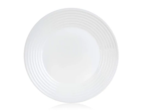 E-shop Plytký tanier Harena 25 cm, biele sklo%