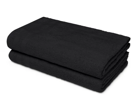 E-shop Osuška Miami 70x140 cm, čierna%