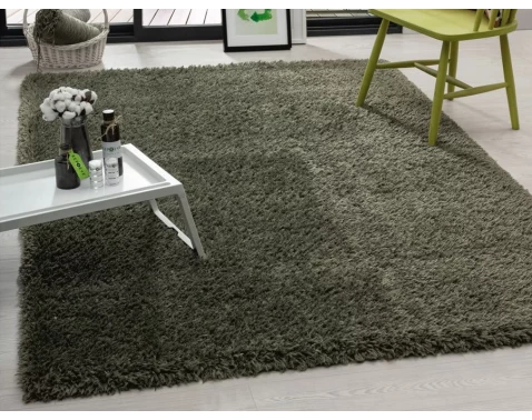 Eko koberec Floki 60x110 cm, tmavo zelený%