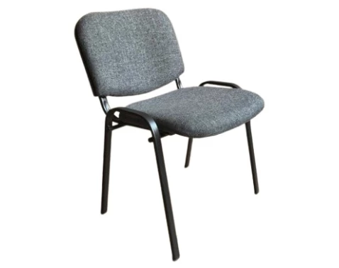 Konferenčná stolička Zuza, dymovo šedá tkanina%