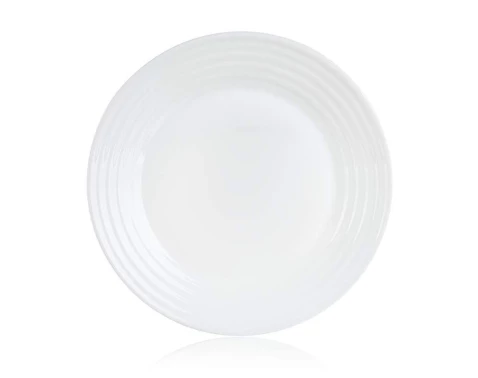 E-shop Dezertný tanier Harena 19 cm, biele sklo%