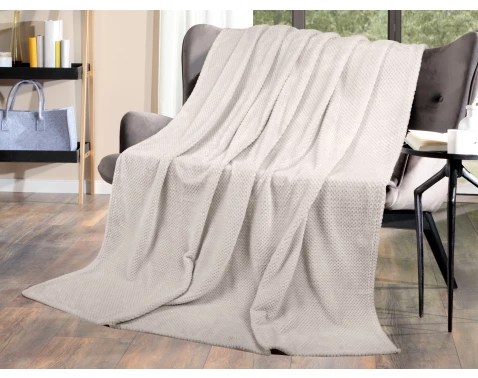 E-shop Flanelová deka Cashmere Dots 150x200 cm, piesková%