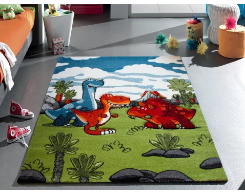 E-shop Detský koberec Diamond Kids 120x170 cm, motív dinosauri%