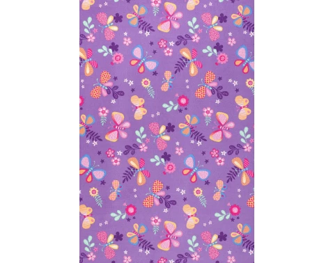 E-shop Koberec Motýlci 100x150 cm, fialový%