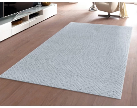 Koberec Relax 80x150 cm, strieborný%