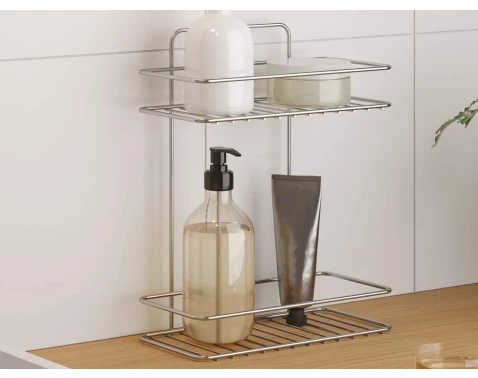 E-shop Stojací/závesný regál Reflex Luxy 2, chrometherm%
