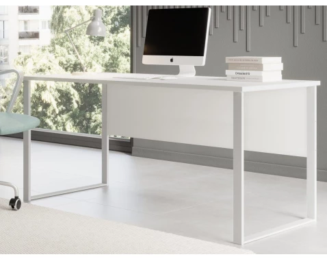 Písací stôl Amanda, biely%