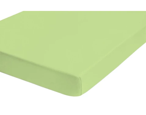 E-shop Napínacie prestieradlo Jersey Castell 140x200 cm, zelené%