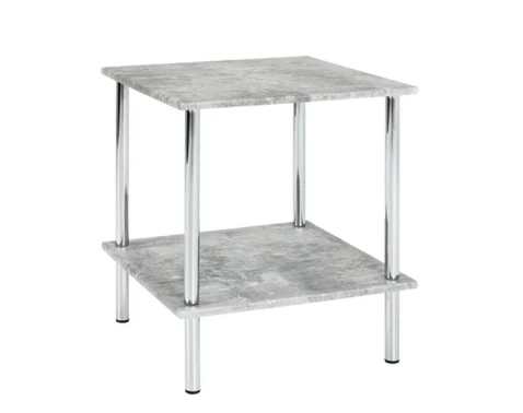 Odkladací stolík Boston, šedý betón%