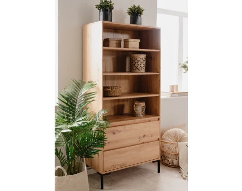 E-shop Široký regál so zásuvkami Korsika, dub artisan%