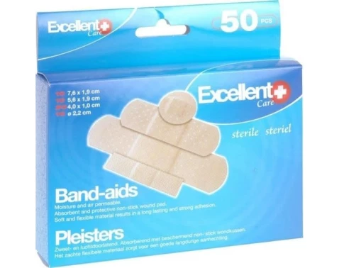 E-shop Vodeodolné náplastí (50 ks) Excellent, 4 veľkosti%