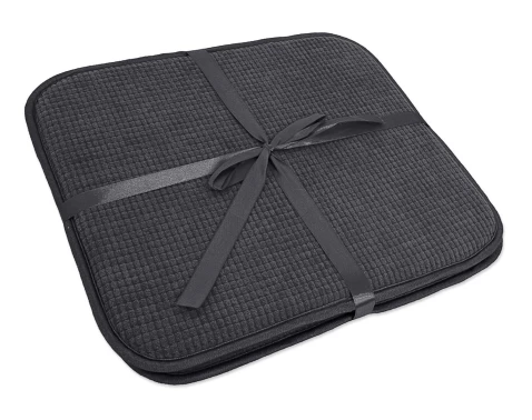 E-shop Set podsedákov na stoličky (2 ks) Life 38x38 cm, antracit%