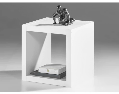 Regál Stylus 1x1, biely%