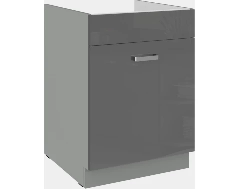 Kuchynská drezová skrinka Grey 60ZL, 60 cm%