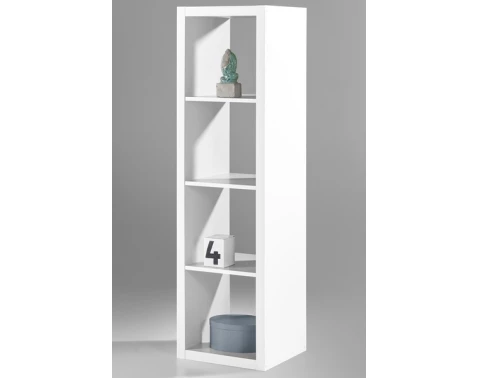 Regál Stylus 4x1, biely%