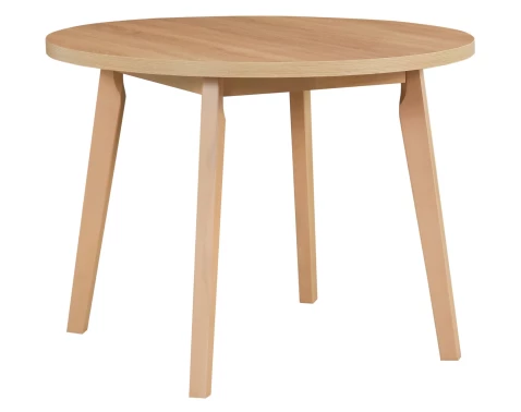 E-shop Okrúhly jedálenský stôl Norveg 100 cm, dub sonoma%