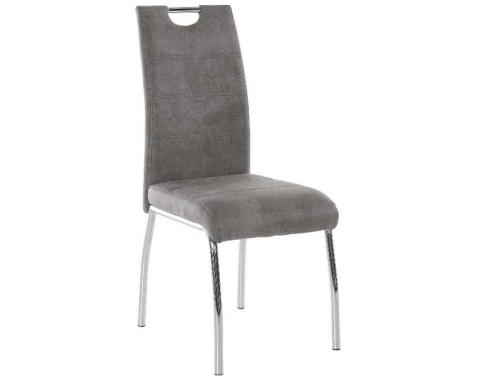 E-shop Jedálenská stolička Susi, šedá vintage látka%
