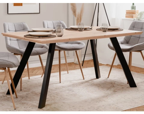 E-shop Jedálenský stôl Konstanz 160x90 cm, dub artisan%