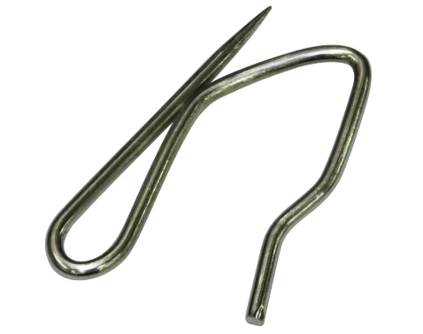 Háčik slimák (25 ks) 28 mm, strieborná%