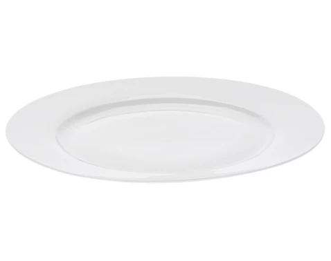 Plytký tanier 27 cm, biely%