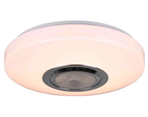 E-shop Stropné LED osvetlenie Maia, s bluetooth reproduktorom%