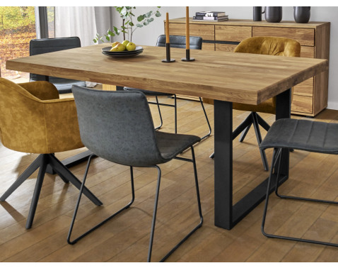 Jedálenský stôl Form U 180x100 cm, dub%
