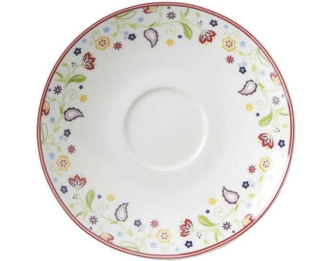 E-shop Podšálka Shanti Doppio 16 cm, farebné kvety%