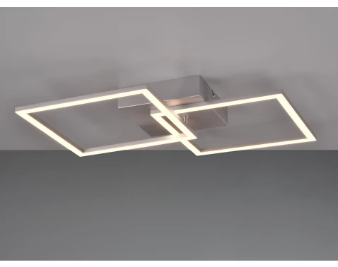 E-shop Stropné/nástenné osvetlenie LED Trail 60 cm, titanový kov%