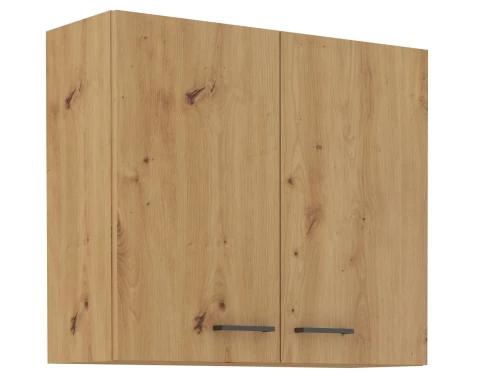 E-shop Horná kuchynská skrinka Modena, 80 cm, dub artisan%