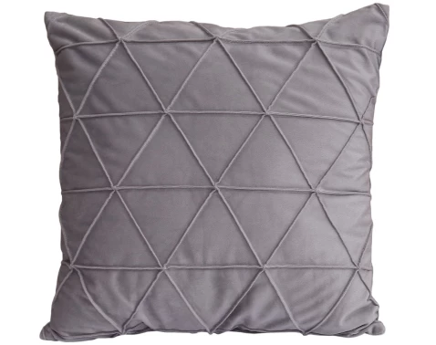 Dekoratívny vankúš Vanessa 45x45 cm, strieborný%