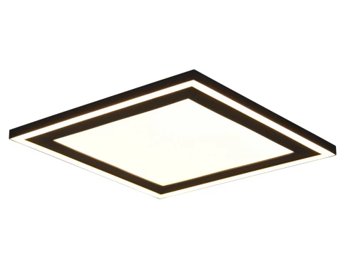 E-shop Stropné/nástenné LED osvetlenie Carus 33x33 cm, čierne%