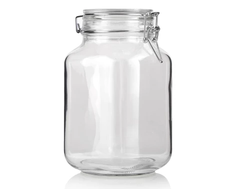 Dóza na potraviny sklenená, 2 l%