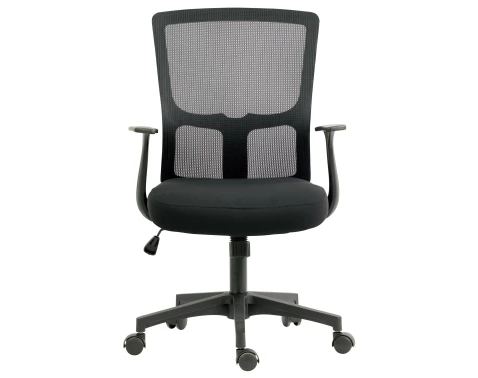 E-shop Kancelárske kreslo Amigo, čierna látka%