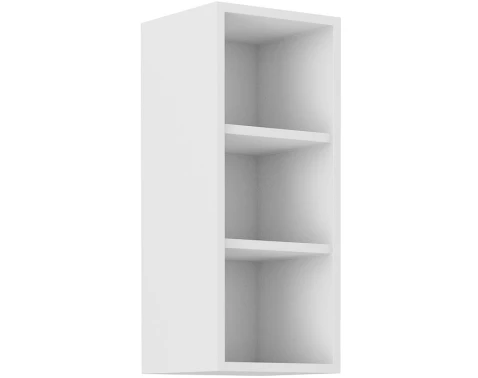 Horný kuchynský regál Luna, 30 cm, biely%