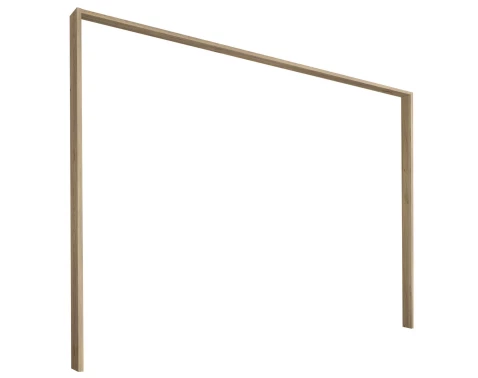 E-shop Paspartový rám k šatníkovej skrini Bravo, 280 cm, dub mauvella%