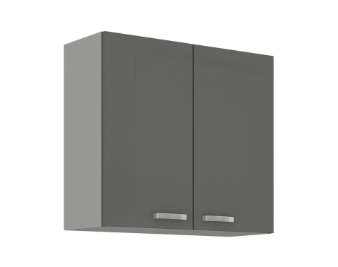 E-shop Horná kuchynská skrinka Grey 80G-72, 80 cm%