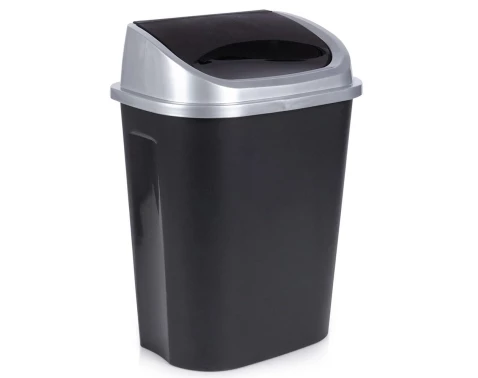 Odpadkový kôš 25 l, čierny%