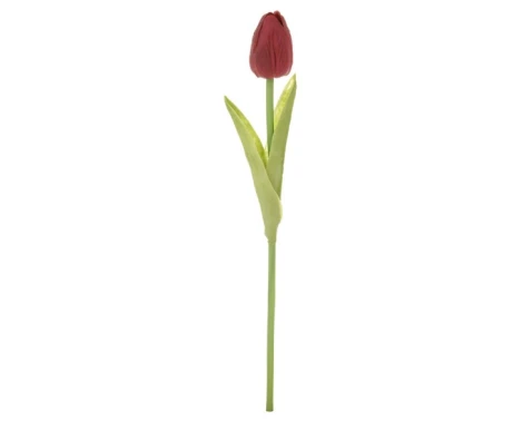 E-shop Umelý kvet Tulipán 34 cm, červená%