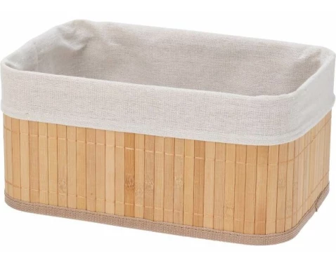 E-shop Úložný košík 24x14x12 cm, bambus%